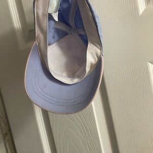 Light Blue and Pink Baseball Cap